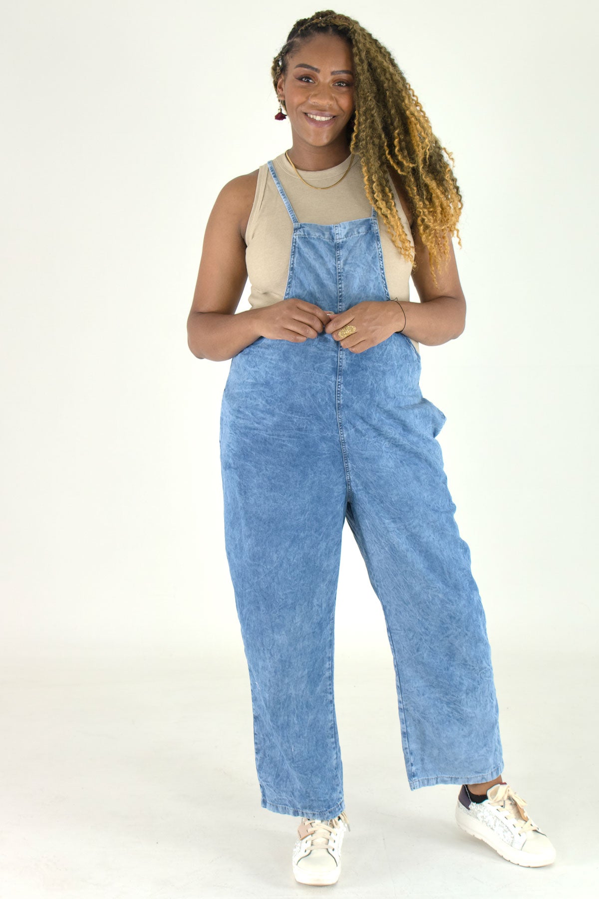 Yumper Ropa Jumper Sky azul para embarazadas – Clio Ropa Materna