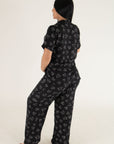 Pijama Pantalón Latido negro