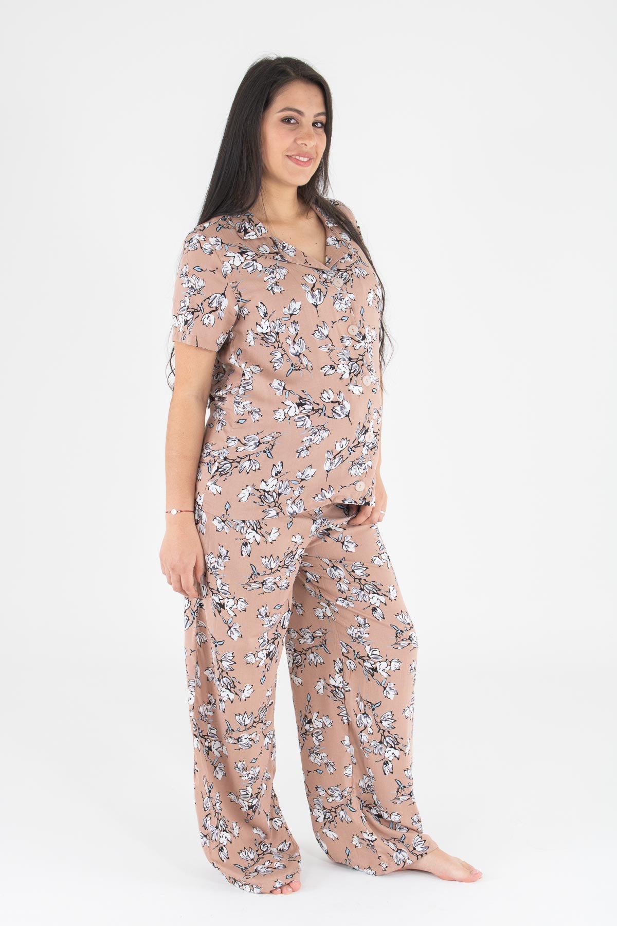 Pijama Pantalón Fiore caqui