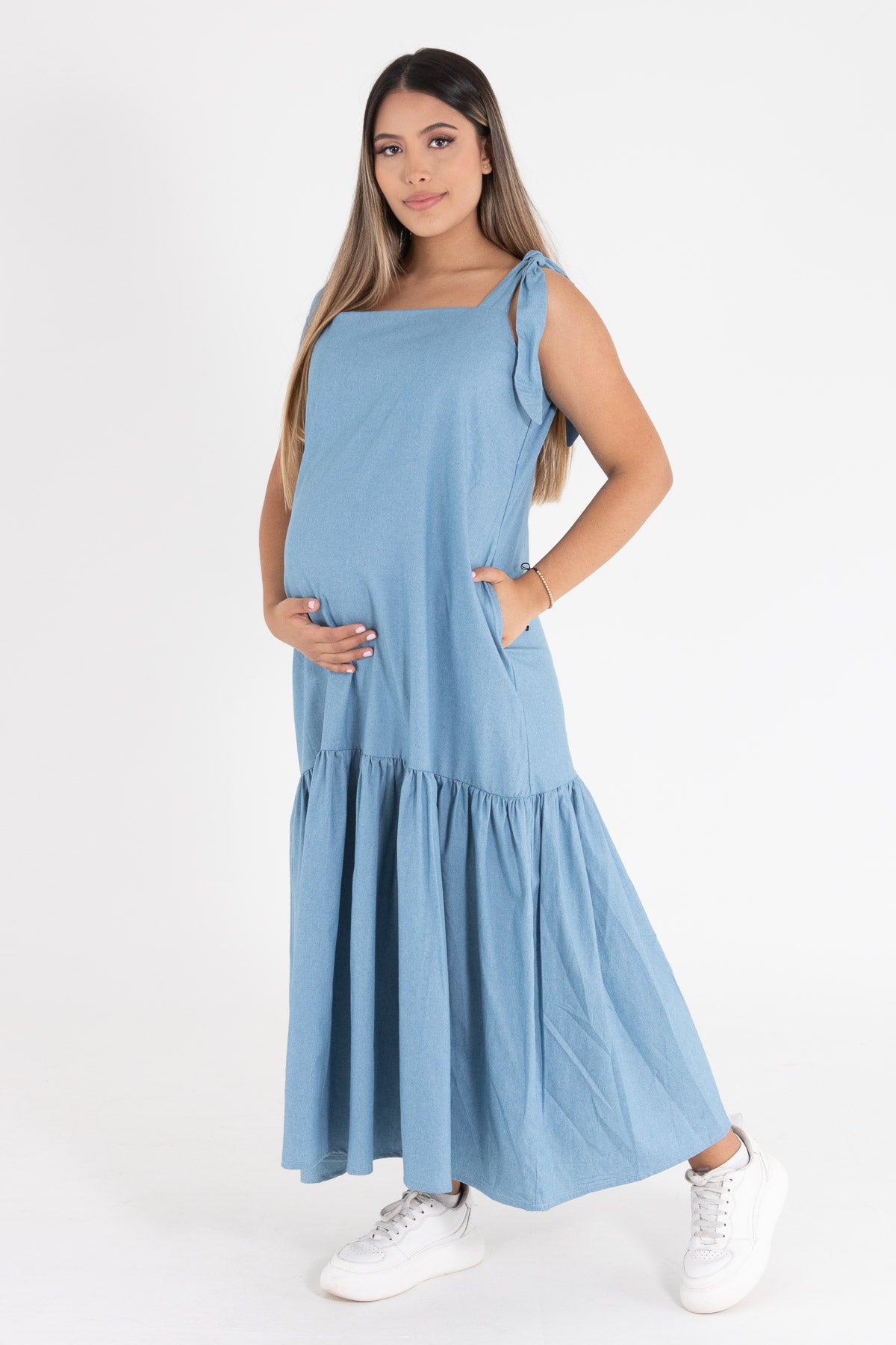 Vestido Ariana azul