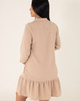 Vestido Victoria beige