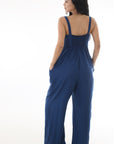 Jumper tiras lactancia azul