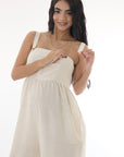 Jumper tiras lactancia beige