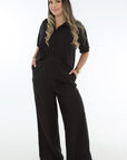 Set pantalon y Camisa negro