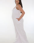 Jumper tiras silueta amplia blanco