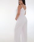 Jumper tiras silueta amplia blanco