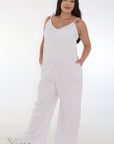 Jumper tiras silueta amplia blanco
