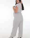 Jumper tipo overol gris
