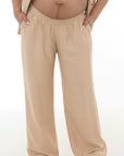 Set camisa y pantalon beige