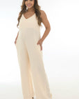 Jumper amarre en hombros beige